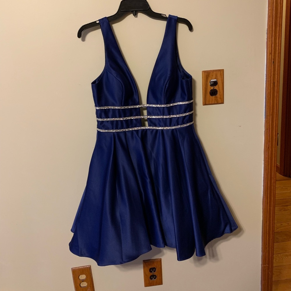 Royal blue homecoming/prom dress!